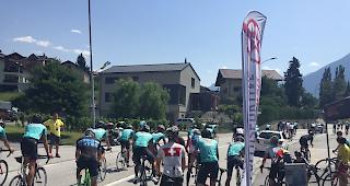 Impressionen des 5. &laquo;Cyclosportive des Vins du Valais&raquo;.