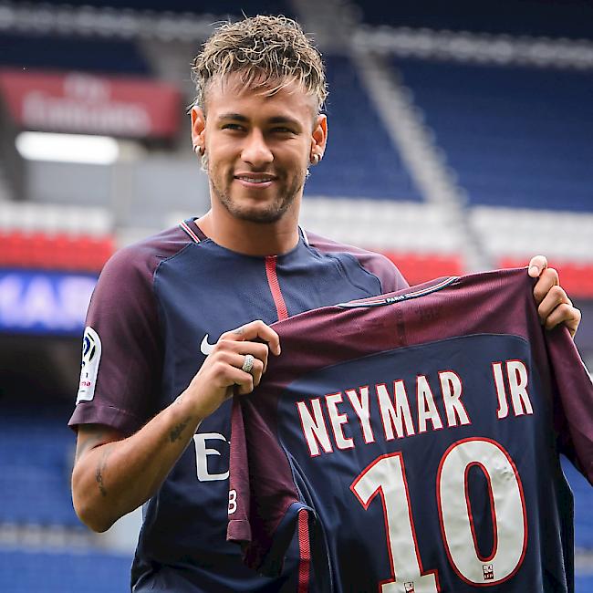 Ein Hit bei den Fans: das Trikot mit der Nummer 10 von Neymar