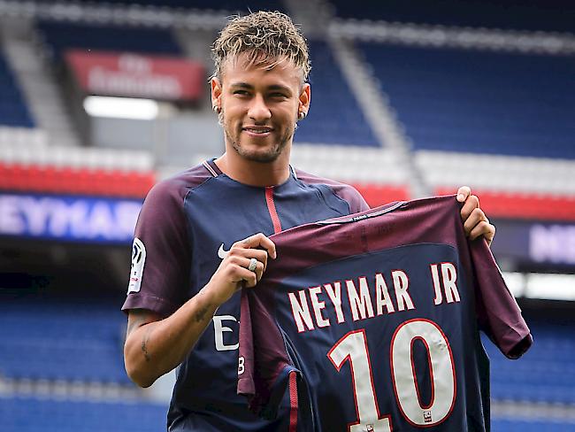 Ein Hit bei den Fans: das Trikot mit der Nummer 10 von Neymar