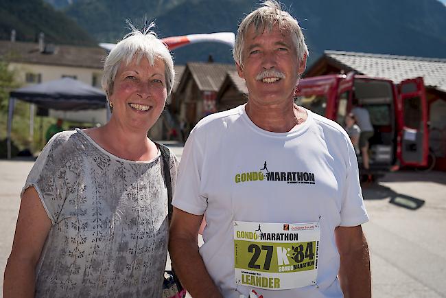 Franziska (62) und Leander Schmidt (65), beide aus Visp.