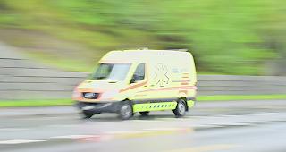 Volle Fahrt voraus: die Sanit&auml;t Oberwallis im Einsatz.