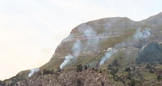 Die drei Feuer im Gebiet &laquo;Hubel&raquo; oberhalb des Matterhorndorfes haben sich beinah zeitgleich entfacht. 