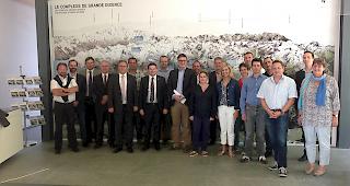 Das Treffen der Kommission f&uuml;r Volkswirtschaft und Energie und der Wasserkraftakteure fand im Kraftwerk Bieudron der Grande Dixence SA statt.