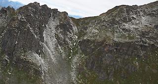 Der Unfallort unterhalb des Col Termin.