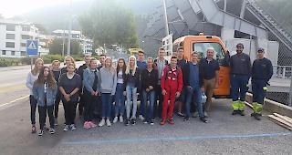 Die Klasse 3OS3 der Natischer Orientierungsschule