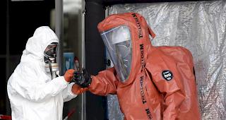 In Evionnaz wird derzeit ein Chemieunfall simuliert (Symbolbild). 