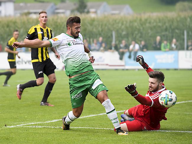 Der FC St. Gallen mit Albian Ajeti biss sich an den Amateuren von Linth 04 beinahe die Zähne aus