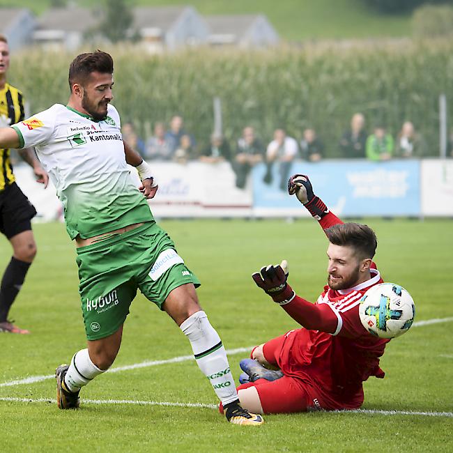 Der FC St. Gallen mit Albian Ajeti biss sich an den Amateuren von Linth 04 beinahe die Zähne aus