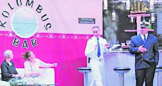 Unterhaltsam. Szene aus &laquo;E chopflosi Chritzfahrt&raquo;: Lachmuskeln im Visier. 