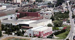 Soll der zweiten Phase des EPFL als Standort dienen, die Druckerei Les Ronquoz.