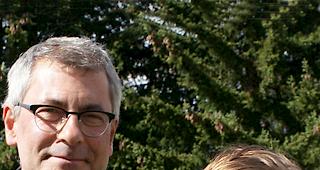 Pascal (46) und Maxim (15) Hollenstein aus Zürich.