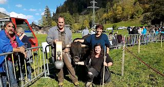 Siegerin der Gruppe A. &laquo;Souris&raquo; von Renate und Elmar Ruffiner Turtmann.