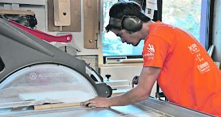 Pr&auml;zision. Bereits ab einem halben Millimeter Abweichung gibts Punktabzug. 