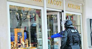 Beliebtes Ziel. Bijouterien stehen regelm&auml;ssig im Visier von Dieben. 