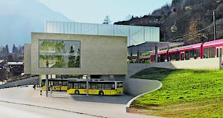 &Ouml;V-Drehscheibe. Damit der Bau im Herbst 2018 beginnen kann, fehlt noch die Einigung mit einer letzten Beschwerdepartei.   