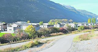 Ein Anergienetz w&auml;rmt und k&uuml;hlt seit zehn Jahren die Geb&auml;ude in Visp West.