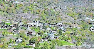 Die Gemeinde Eggerberg besteht aus 13 Weilern.