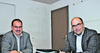 Gut unterwegs. BAB-Verwaltungsratspr&auml;sident Renato Kronig (links) und CEO Valentin K&ouml;nig sind mit dem Gesch&auml;ftsjahr 2016/2017 zufrieden.  