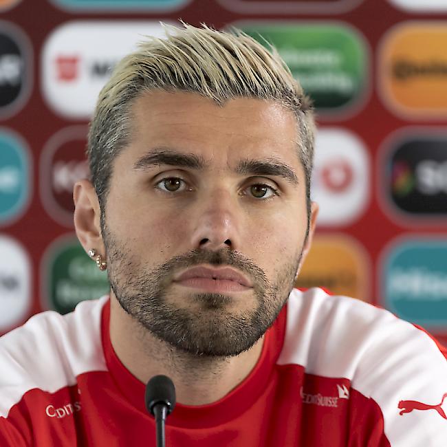 Valon Behrami mit nachdenklicher Miene