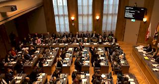 Totalrevision der Kantonsverfassung. Das Kantonsparlament hat sich in Position gebracht.