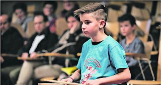 15. Ausgabe. Drummer und Percussionisten spielen am Samstag im Kollegium.  