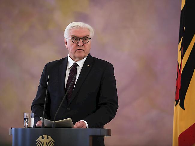 Der deutsche Bundespräsident Frank-Walter Steinmeier versucht durch Gespräche mit allen Parteien die Politkrise in Deutschland zu lösen.