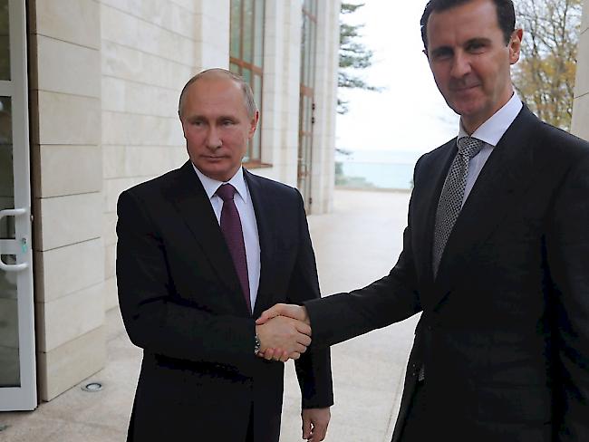 Putin Empfängt Syrischen Machthaber Assad In Sotschi | 1815.ch