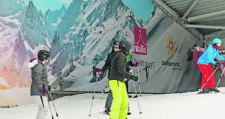 Walliser Kulisse. Belgien geh&ouml;rt im Winter zu den Top-5-M&auml;rkten des Walliser Tourismus.  