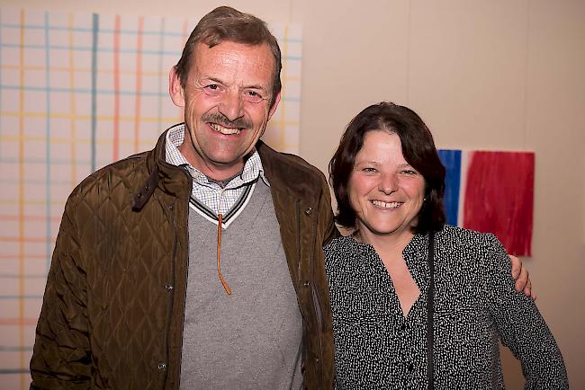 Josef Murmann (63) und Rosemarie Seeberger (51), beide aus Kippel.