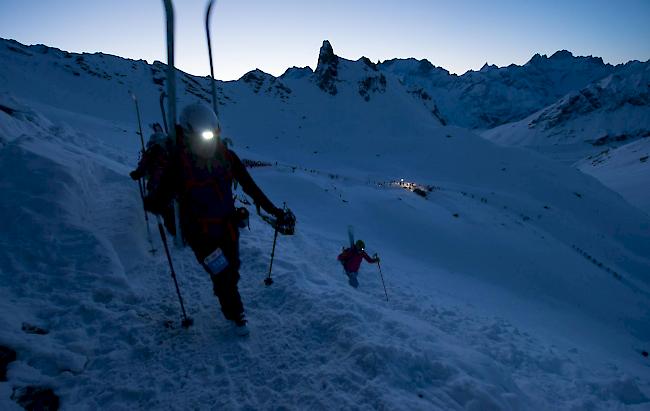 Die Patrouille des Glaciers findet vom 17. bis 22. April 2018 statt.