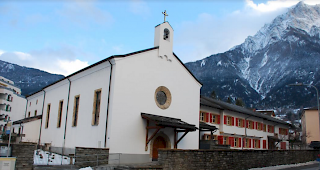 Das Kapuzinerkloster Brig an der Kapuzinerstrasse in Glis.