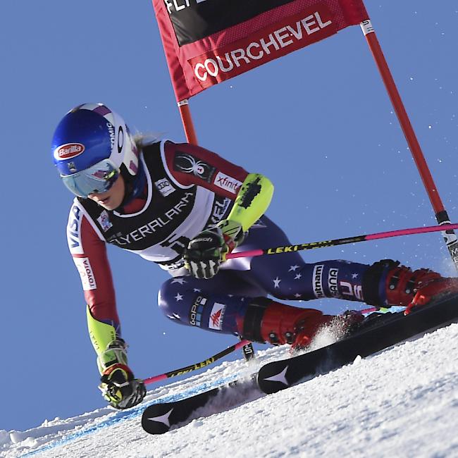 Mikaela  Shiffrin feierte in Courchevel ihren bereits dritten Saisonsieg im Weltcup