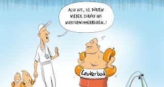 Leukerbad darf zurück ins Becken ...