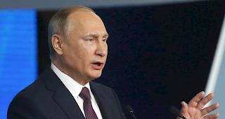 Russlands Pr&auml;sident Wladimir Putin l&auml;sst Botschaft schliessen. Im Fall Skripal schaukelt sich der Streit seit Tagen immer h&ouml;her. (Archivbild)