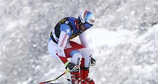 Mauro Caviezel (im Bild) und Gilles Roulin werden am Start der Abfahrten an den Olympischen Winterspielen 2018 in PyeongChang stehen. (Archiv)