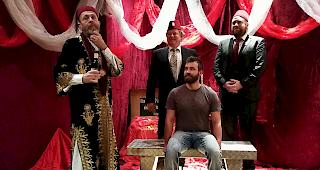 Getauft: Hadschi Moddi Linsi (Pascal Gertschen) mit Taufpaten