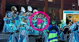 Die Schratti-Schr&auml;nzer luden zum grossen Guggenmusikfest.