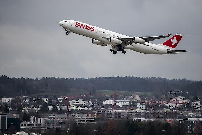 Swiss hat im Mai mehr Passagiere befördert.