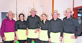 Vorstand. Richard Wymann, fachlicher Berater, Helene Tenisch, Pr&auml;sidentin, Lukas Imesch, Vizepr&auml;sident, Elisabeth Rubin, Aktuarin, neu, Ren&eacute; Furrer, Kassier, und Matthias Ritter, fachlicher Berater. 