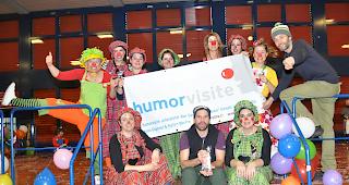 Da strahlen mal die Clowns. W&auml;hrend der Fasnacht erhielt die IG Humorvisite n&uuml;tzliche Spenden.