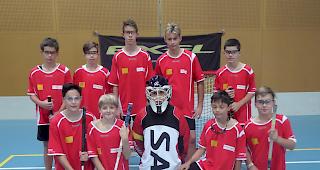 Eagles KTV Glis. Die Juniorenmannschaft konnte dank viel Einsatz den Anschluss im Mittelfeld halten.