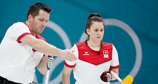 Jenny Perret und Martin Rios spielen am Dienstag um Gold.