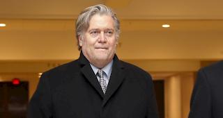 Bannon. Er kommt f&uuml;r einen Vortrag in die Schweiz. Erstmals in Europa.