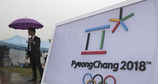 Das Wetter bereitet den Olympischen Spielen &ouml;fters Probleme.