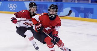 Die Schweiz (Bild: Sara Benz) h&auml;lt Korea auf Distanz.