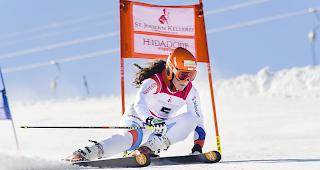 Bei Sportlern beliebt. Corina Brunner Studentin und Profi-Skifahrerin.