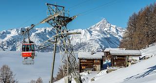 Ausgedient. Nach 67 Jahren f&auml;hrt die Luftseilbahn am Sonntag zum letzten Mal nach Gspon.