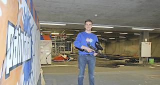 Alessandro Furger will sich auch weiterhin f&uuml;r eine Paintball-Anlage einsetzen.