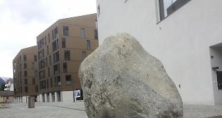 &laquo;Rottubotsch&raquo;. Auf diesen Namen wird heute dieser Findling getauft.