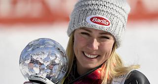 Hat gut lachen: Mikaela Shiffrin hat in der vergangenen Saison 700'000 Franken verdient. 